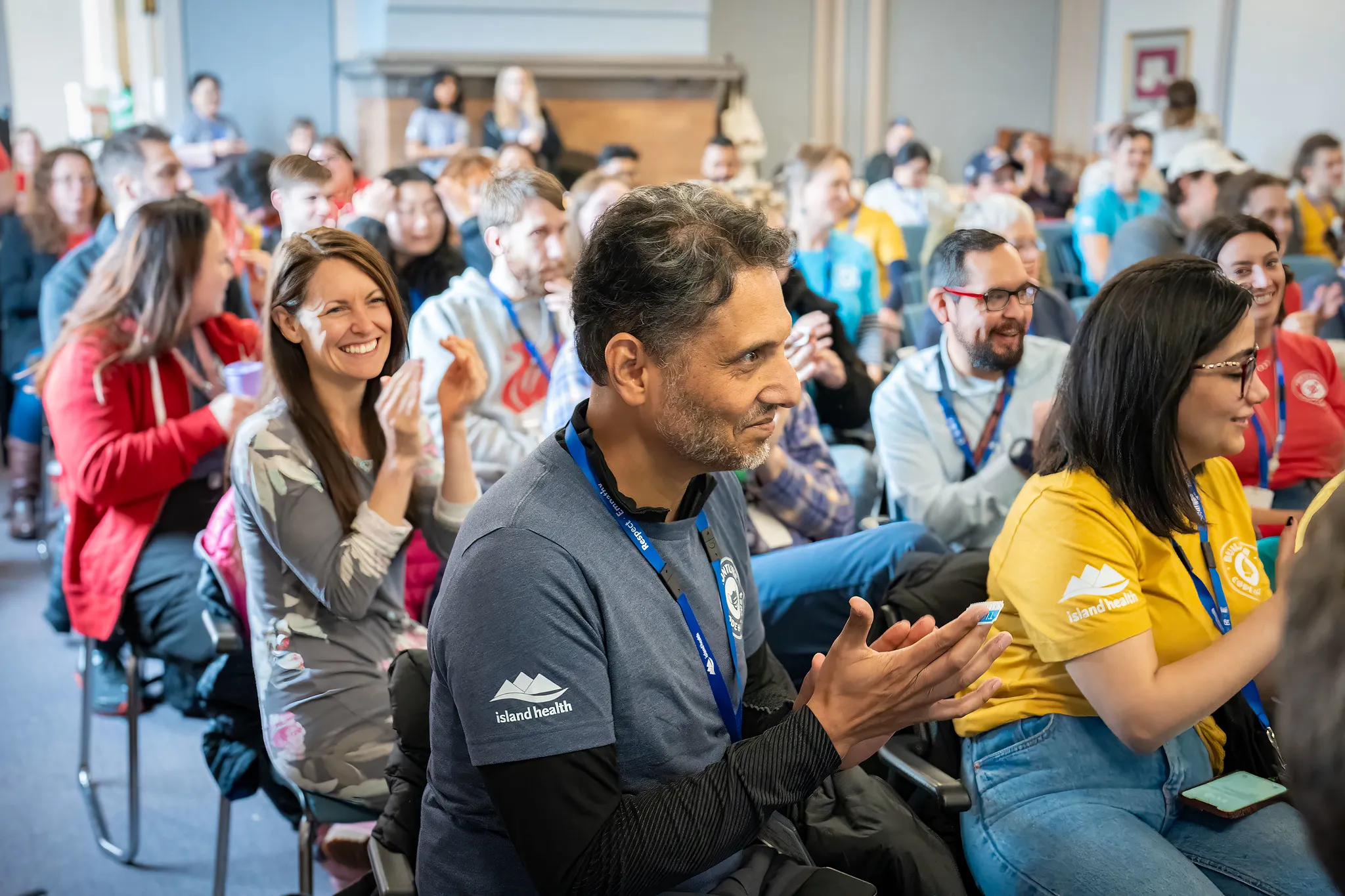 Award ceremony at Code Hack 2024, Island Health