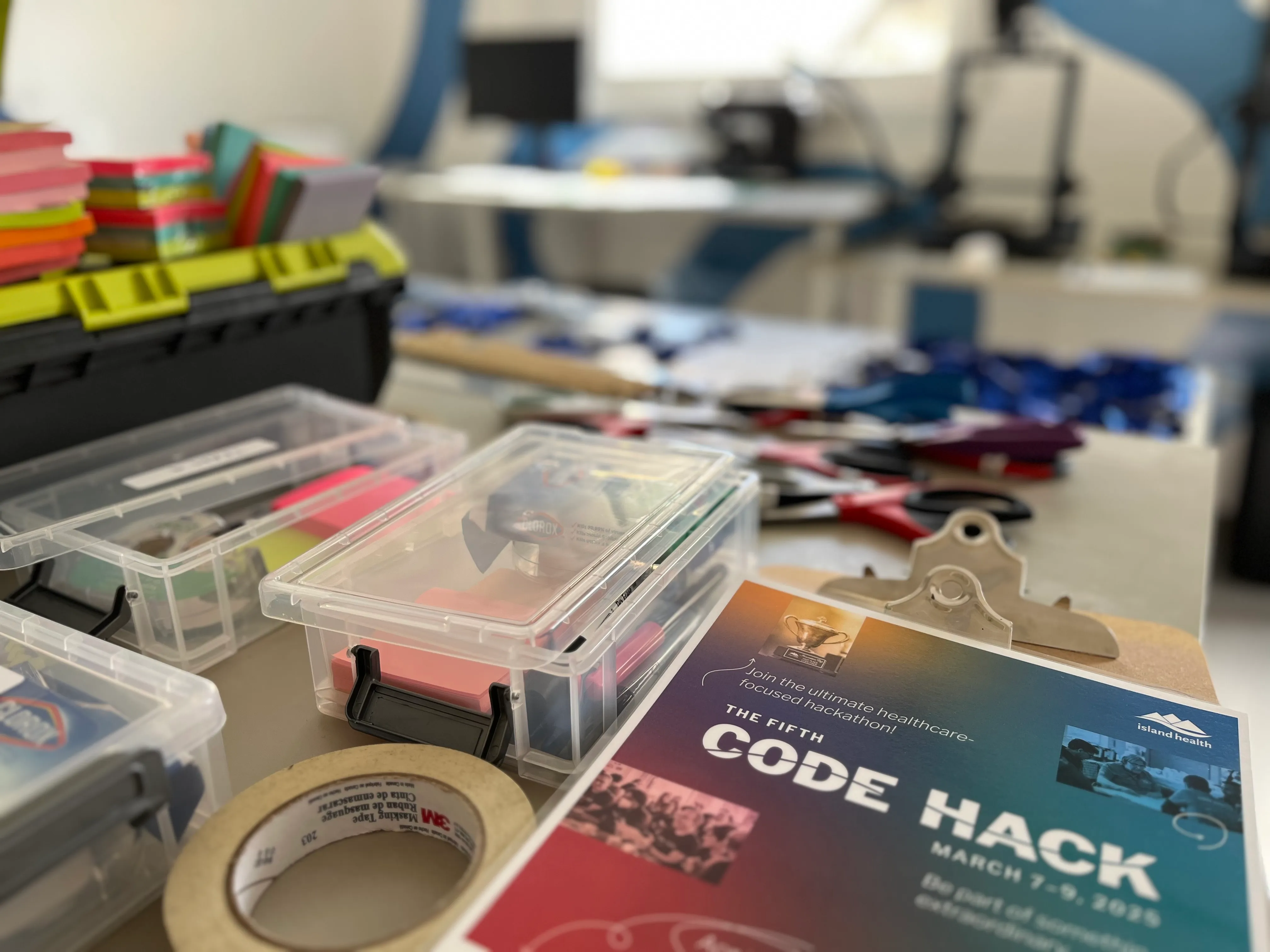 Event materials at Code Hack 2025