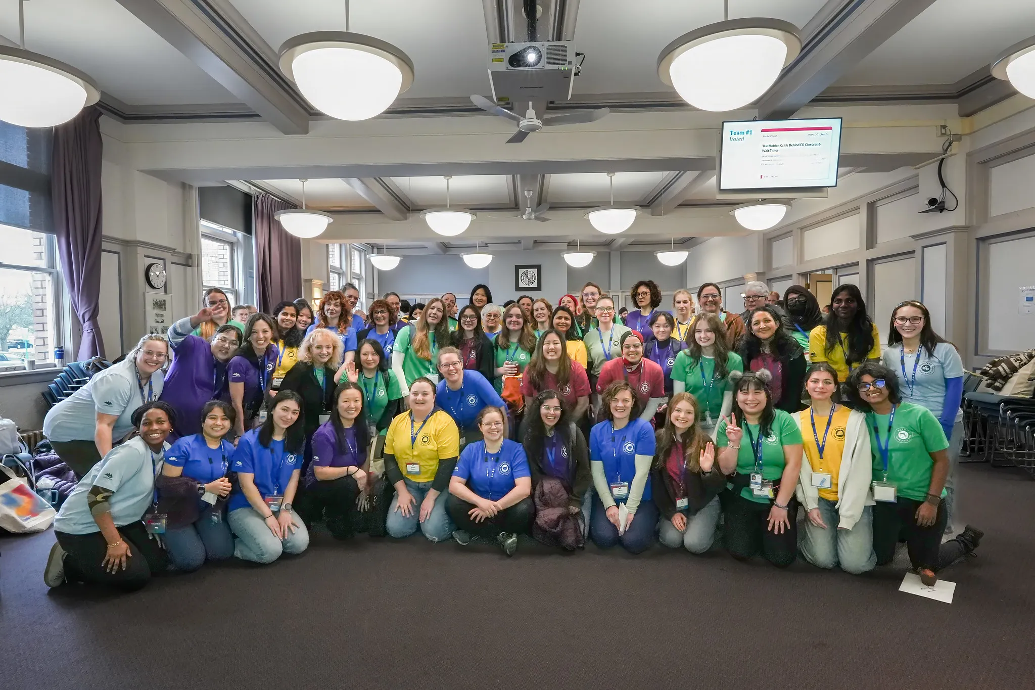 International Women's Day recognition at Code Hack 2024